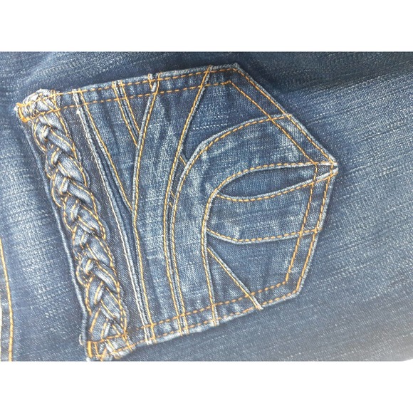 Divided by H&M Womens Size 8 Dark Wash Denim Jean Skirt - Picture 3 of 6